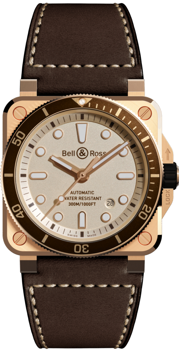 BR03-92-Diver White Bronze