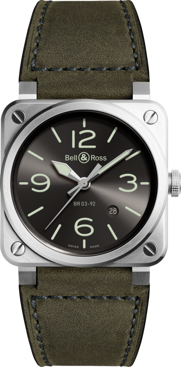 Auto Nightlum Ceramic Calfskin Strap