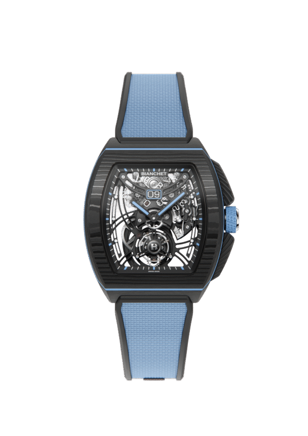 Flying Tourbillon Grand Date Carbon Sky Blue