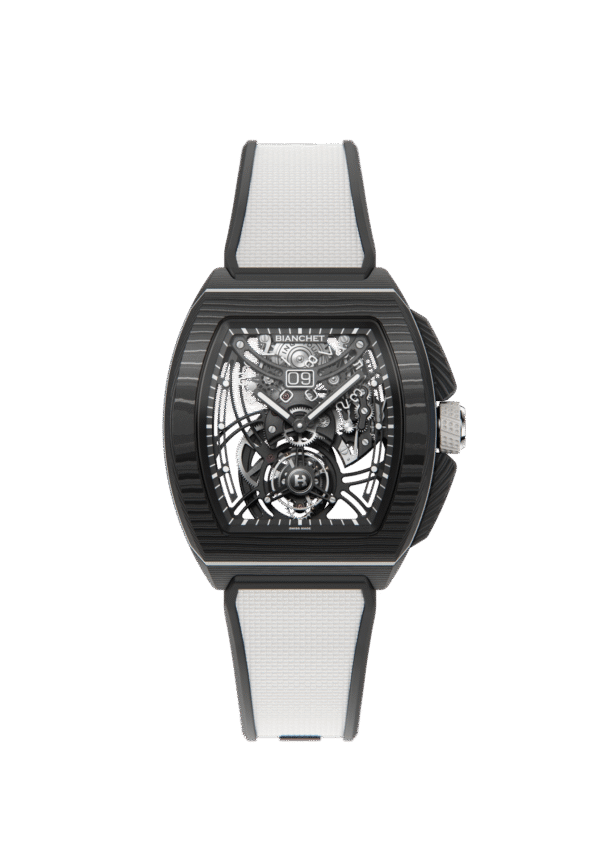 Flying Tourbillon Grand Date Carbon White
