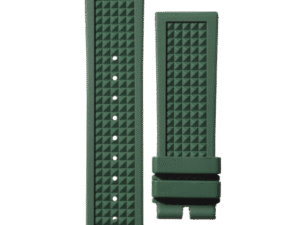 Vulcanized Rubber Strap Emerald Green
