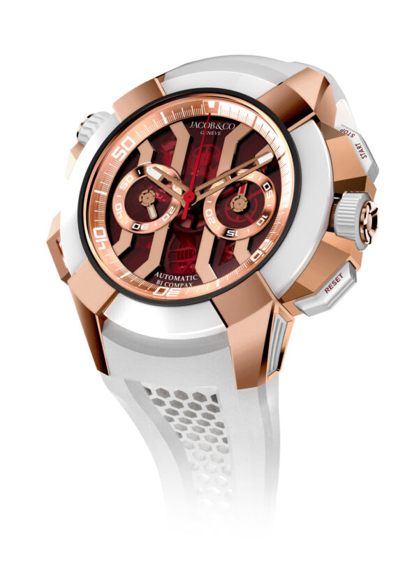 Jacob & Co Epic x Chrono Rose Gold