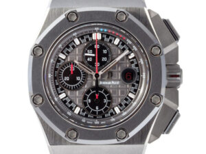 Pre-owned AP Royal Oak Offshore- Schumacher Titanium- Limited Edition