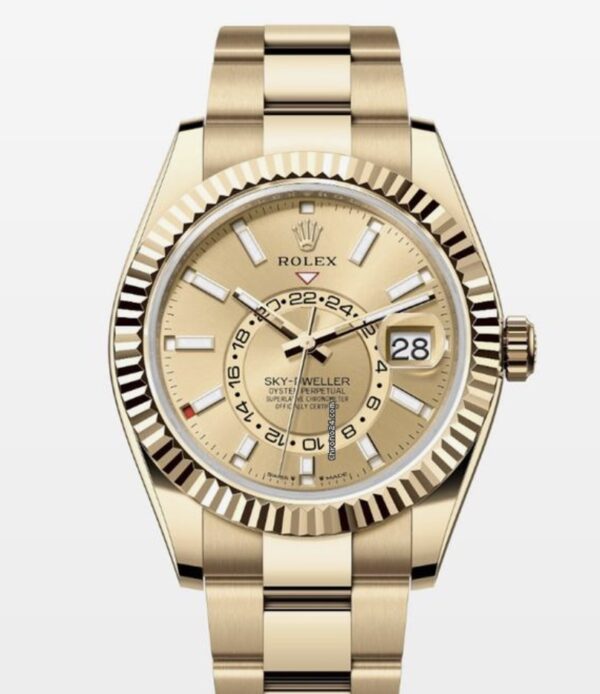 Rolex Sky-Dweller Yellow Gold