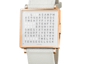 QLOCKTWO- W35 Rose White - French Grain White