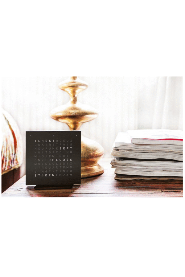 QLOCKTWO Touch Deep Black - Image 3