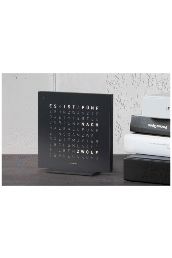 QLOCKTWO Touch Deep Black - Image 2